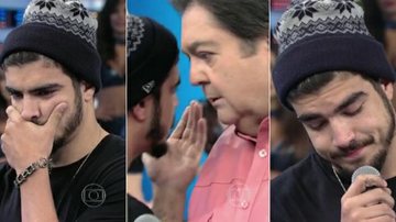 Caio Castro participa do Domingão do Faustão - TV Globo/Reprodução
