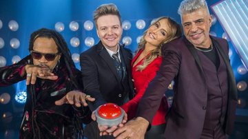 Carlinhos Brown, Michel Teló, Claudia Leitte e Lulu Santos - TV Globo