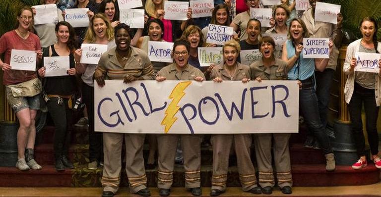 Melissa McCarthy exalta o poder feminino em Hollywood com equipe de 'Ghostbusters' - Reprodução