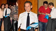 Nicolas Sarkozy em São Paulo - Leo Franco / AgNews