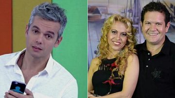 Otaviano Costa, Joelma e Chimbinha - TV Globo/Reprodução e AgNews