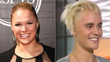 Ronda Rousey diz que deixou de ser fã de Justin Bieber - Getty Images/ Reprodução