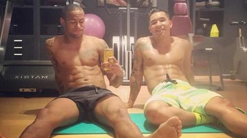 Neymar e Gilmar - Reprodução/ Instagram