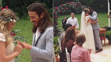 Graziela Schmidt e Paulo Leal se casam no Rio - Reprodução Instagram