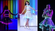 Katy Perry inspira Monica Iozzi - Reprodução TV Globo/ Getty Images
