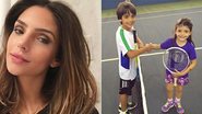 Carol Celico e os filhos, Lucca e Isabella - Reprodução Instagram