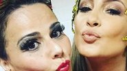 Viviane Araújo e Claudia Leitte: prontas para a avenida - Reprodução Instagram