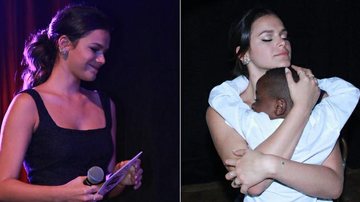 Bruna Marquezine: emoção em evento com crianças - Thyago Andrade/Brazil News