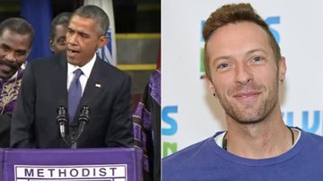 Barack Obama participará de novo disco do Coldplay - YouTube/Reprodução e Getty Images