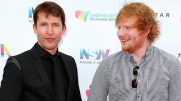 James Blunt e Ed Sheeran - Getty Images