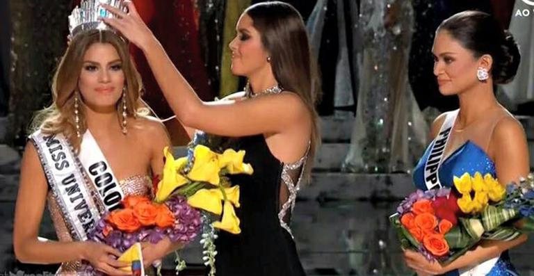 Miss Colômbia fala sobre erro no Miss Universo - Reprodução/ TNT