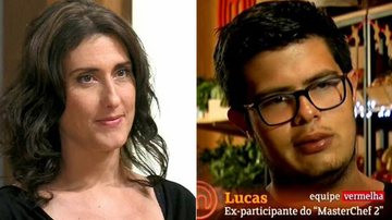 Lucas desabafa após bronca de Paola Carosella - Reprodução