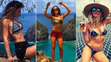 Paula Fernandes, Marina Ruy Barbosa e Giovanna Ewbank - Reprodução/Instagram