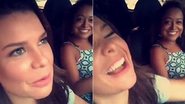 Fernanda Souza e Aretha Oliveira - Reprodução / Snapchat