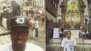 Thiaguinho passeia em Salvador - Instagram/Reprodução