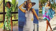 Saída de Praia: veja os modelos estilosos de 20 famosas - Reprodução/Instagram
