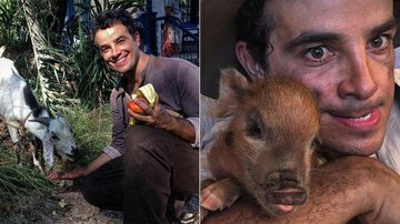 Anderson Di Rizzi interpreta o Zé dos Porcos em 'Êta Mundo Bom' - Instagram/Reprodução