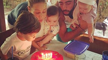 Luana Piovani com a família - Reprodução / Instagram
