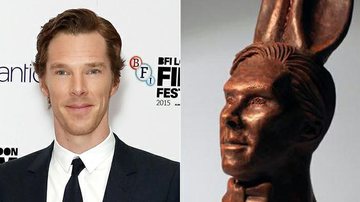 Benedict Cumberbatch ganha chocolate de Páscoa com seu rosto - Getty Images/ Divulgação