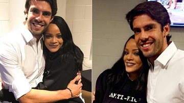 Rihanna e Kaká - Instagram/Reprodução