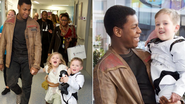 John Boyega se fantasia de Finn, de Star Wars, e visita crianças com câncer - Reprodução/Instagram