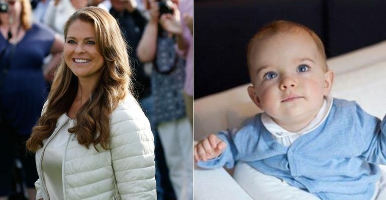 Princesa Madeleine e o filho, Nicolas - Getty Images