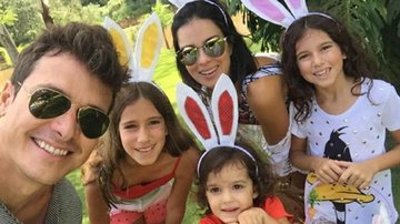 Rodrigo Faro posta foto com a família: "Verdadeiro sentido da Páscoa" - Reprodução/Instagram