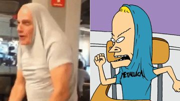 Ricardo Boechat imita personagem de desenho animado - Facebook/Reprodução e MTV/Reprodução