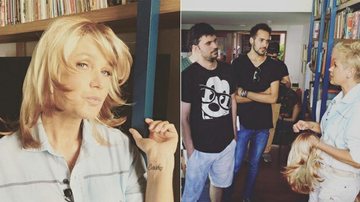 Xuxa Meneghel grava participação no 'Porta dos Fundos' - Reprodução / Instagram