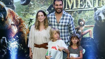 Thiago Lacerda confere novo filme em família - Roberto Filho/ Brazil News