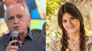 Ary Fontoura e Camila Queiroz: parceria na TV - TV Globo