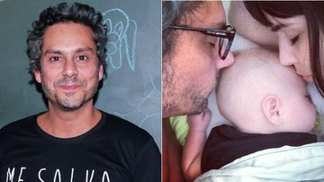 Alexandre Nero e a esposa paparicam o pequeno Noá - Brazil News/ Reprodução Instagram