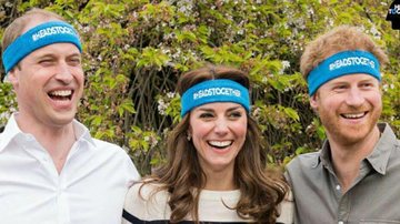 Príncipe William, Kate Middleton e Príncipe Harry - Instagram/Reprodução