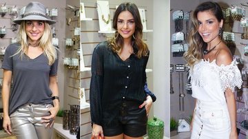 Monique Alfradique e vips em evento de moda em SP - Caio Duran  Divulgação/Manuela Scarpa/Brazil News