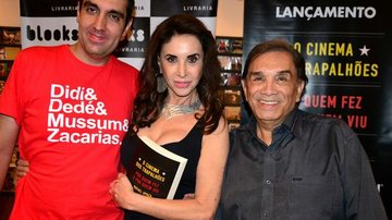 Dedé Santana prestigia lançamento de livro sobre Os Trapalhões - Webert Belicio / Brazil News