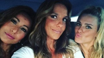 Sabrina Sato, Ivete Sangalo e Carolina Dieckmann no show da Beyoncé em Miami - Reprodução Instagram