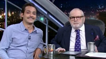Eduardo Sterblitch e Jô Soares - TV Globo/Reprodução