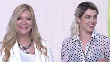 Sophia Abrahão com a mãe, Branca - TV Globo/Reprodução