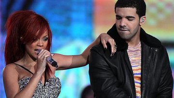 Rihanna e Drake: Tá rolando - Getty Images
