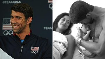 Michael Phelps é papai - Getty Images/ Reprodução Instagram
