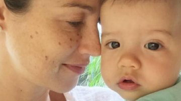Luana Piovani posa com a filha Liz no colo - Instagram/Reprodução