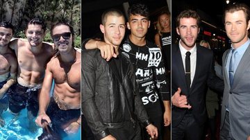 Veja que são os irmãos famosos e bonitos do showbiz - Getty Images/Instagram