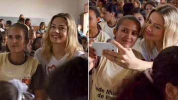 Patricia Beck participa de ação do bem na Paraíba - Divulgação