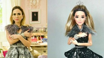 Tatá Werneck ganha boneca inspirada em personagem Fedora de Haja Coração - Instagram/Reprodução