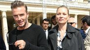 David Beckham e Kate Moss: juntos em Paris - Getty Images