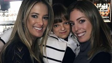 Ticiane Pinheiro, Rafaella e Fabiana Justus - Reprodução / Instagram