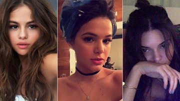 Selena Gomez, Bruna Marquezine e Kendall Jenner - Instagram/Reprodução