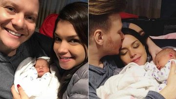 Michel Teló, Thais Fersoza e a filha, Melinda - Reprodução / Instagram