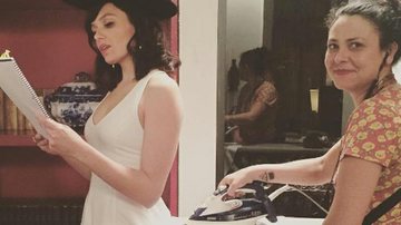 Monica Iozzi se diverte em bastidores de 'Vade Retro' - Instagram/Reprodução