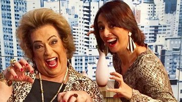 Cátia Fonseca e Mamma Bruschetta - Reprodução Instagram